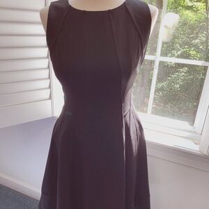 White House Black Market Sleeveless Black Dress Size 6